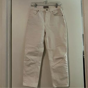 Everlane Cheeky Jean in White